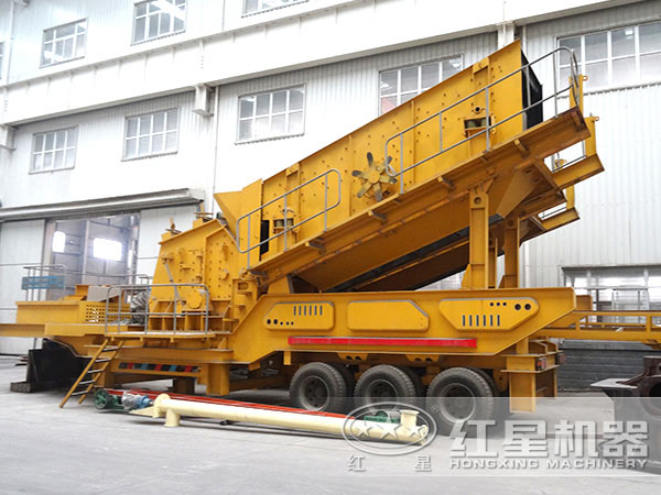 履帶篩分標(biāo)準(zhǔn)型移動破碎機