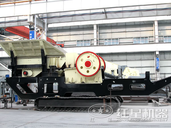 履帶式移動建筑垃圾粉碎機(jī)