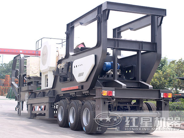 紅星移動碎石機(jī)