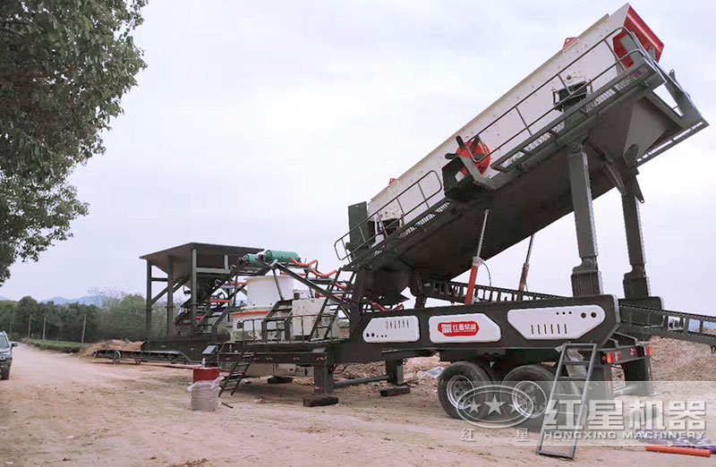 輪胎移動制砂機 輪胎移動制砂機