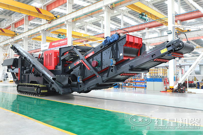 履帶移動式石子破碎機(jī) 履帶移動式石子破碎機(jī)