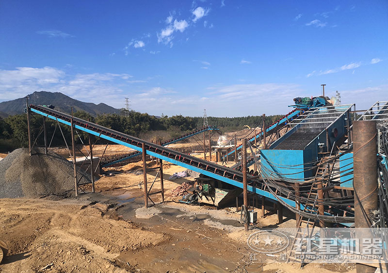 機制砂石需求量大，大小規(guī)模砂石廠開辦起來