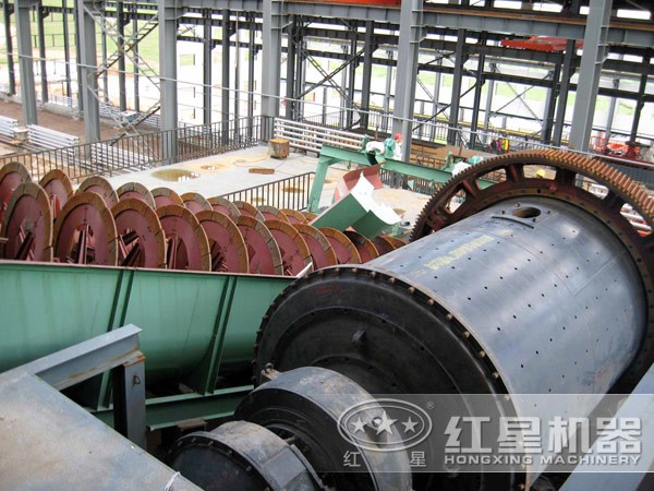 MBS棒磨機(jī)工作現(xiàn)場