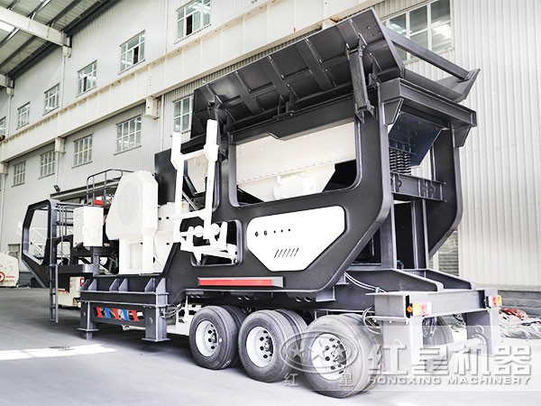 流動的砂石破碎機，打石機