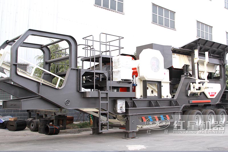 后八輪移動石子機(jī)搭配顎破 后八輪移動石子機(jī)搭配顎破