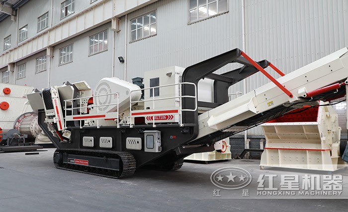 紅星履帶式移動(dòng)破碎站 紅星履帶式移動(dòng)破碎站