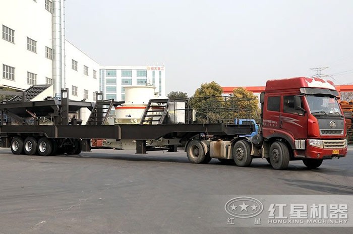 鵝卵石制砂機(可移動型) 鵝卵石制砂機(可移動型)
