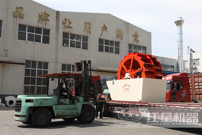 洗砂機發(fā)貨 洗砂機發(fā)貨