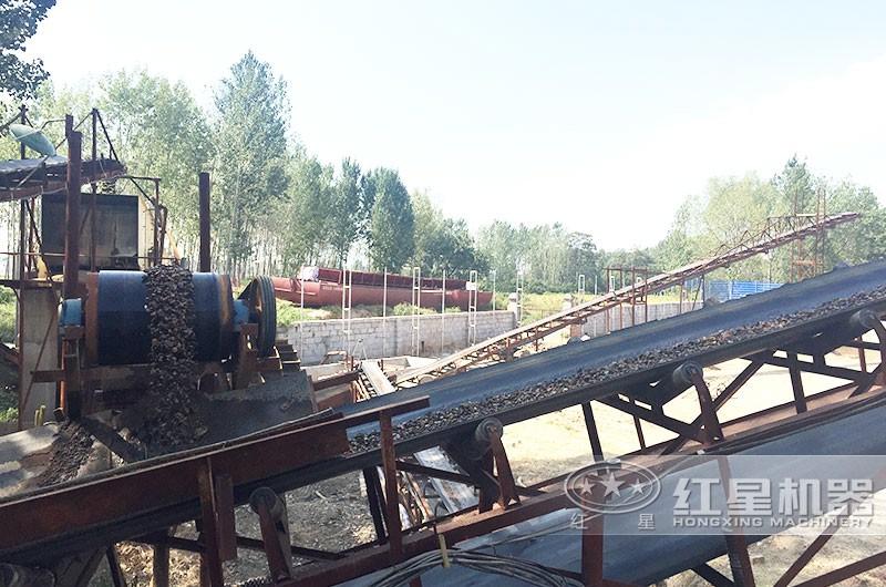 紅星河道沙圓錐機(jī)現(xiàn)場 紅星河道沙圓錐機(jī)現(xiàn)場