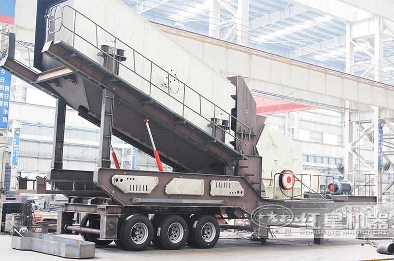 紅星輪胎式移動(dòng)破碎生產(chǎn)線 紅星輪胎式移動(dòng)破碎生產(chǎn)線