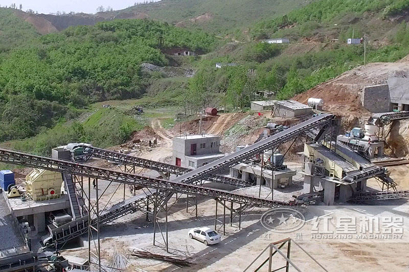 碎石場(chǎng)生產(chǎn)線現(xiàn)場(chǎng)