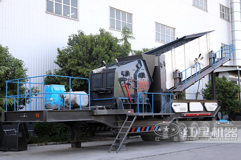 后八輪移動石子機(jī)搭配反擊破 后八輪移動石子機(jī)搭配反擊破