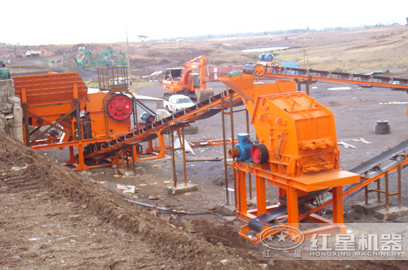 小規(guī)模石灰石破碎生產線