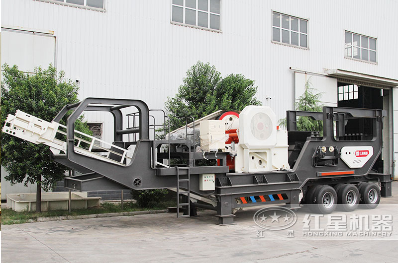 移動式細(xì)破碎機(jī)，一體化生產(chǎn)提升效率40%以上