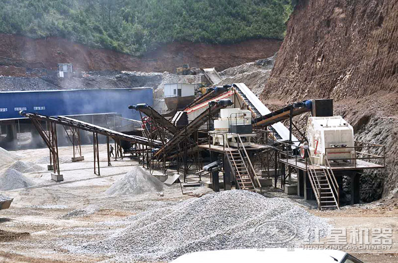 每小時500噸石料制砂生產(chǎn)線