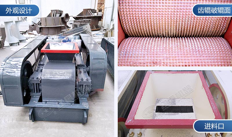 對(duì)輥制砂機(jī)結(jié)構(gòu)細(xì)節(jié)圖