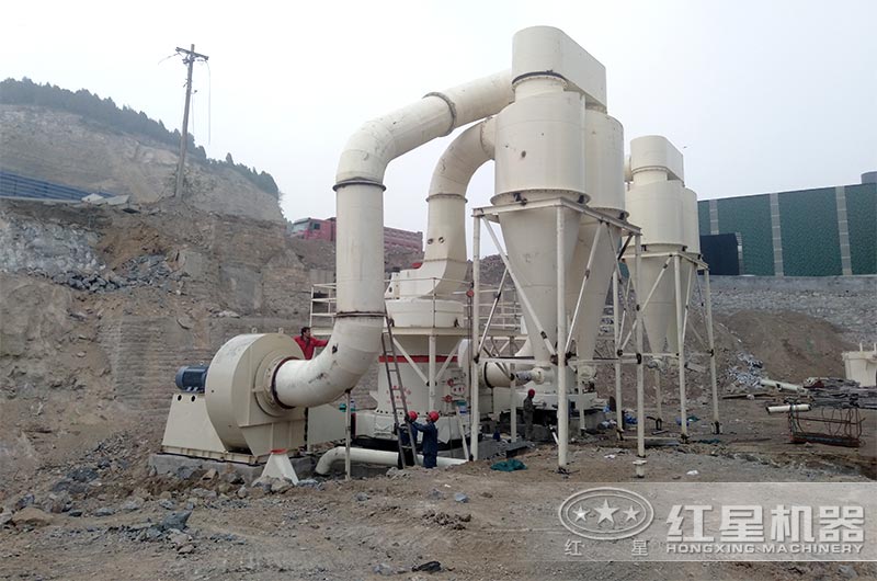 生產(chǎn)線中的雷磨機